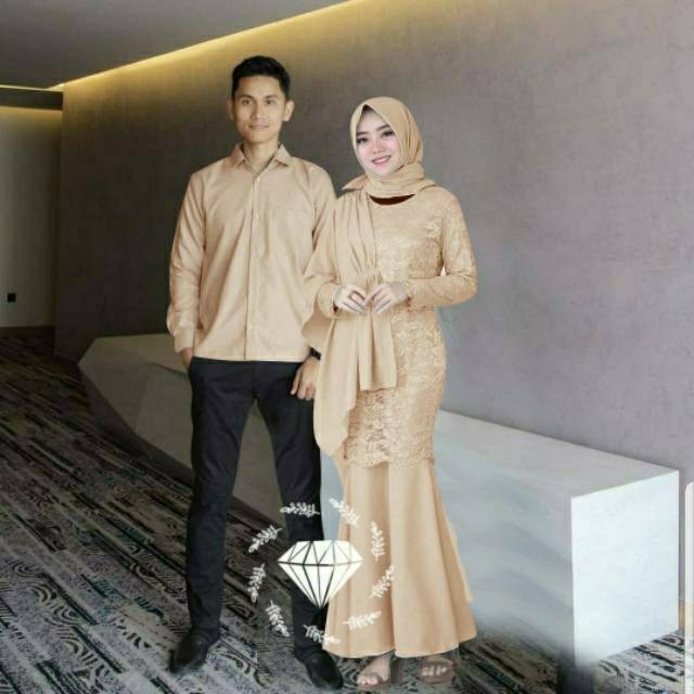 CP NAYSILA COUPLE PASANGAN, BRUKAT MOSCREPE PREMIUM, GAMIS HIJAB MUSLIM, DRESS MAXY