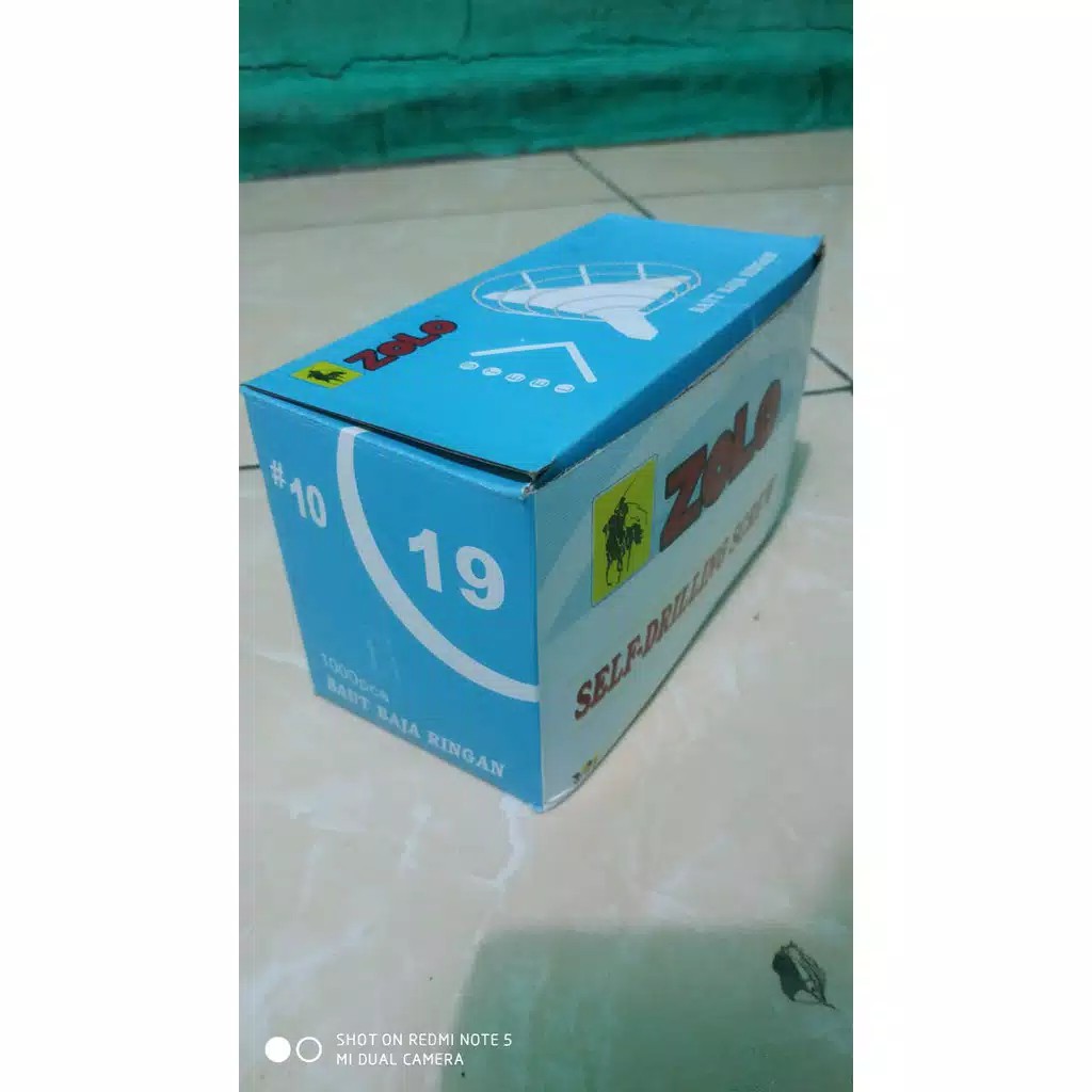 Baut baja ringan ZOLO 10x19 / skrup baja ringan / Roofing screw