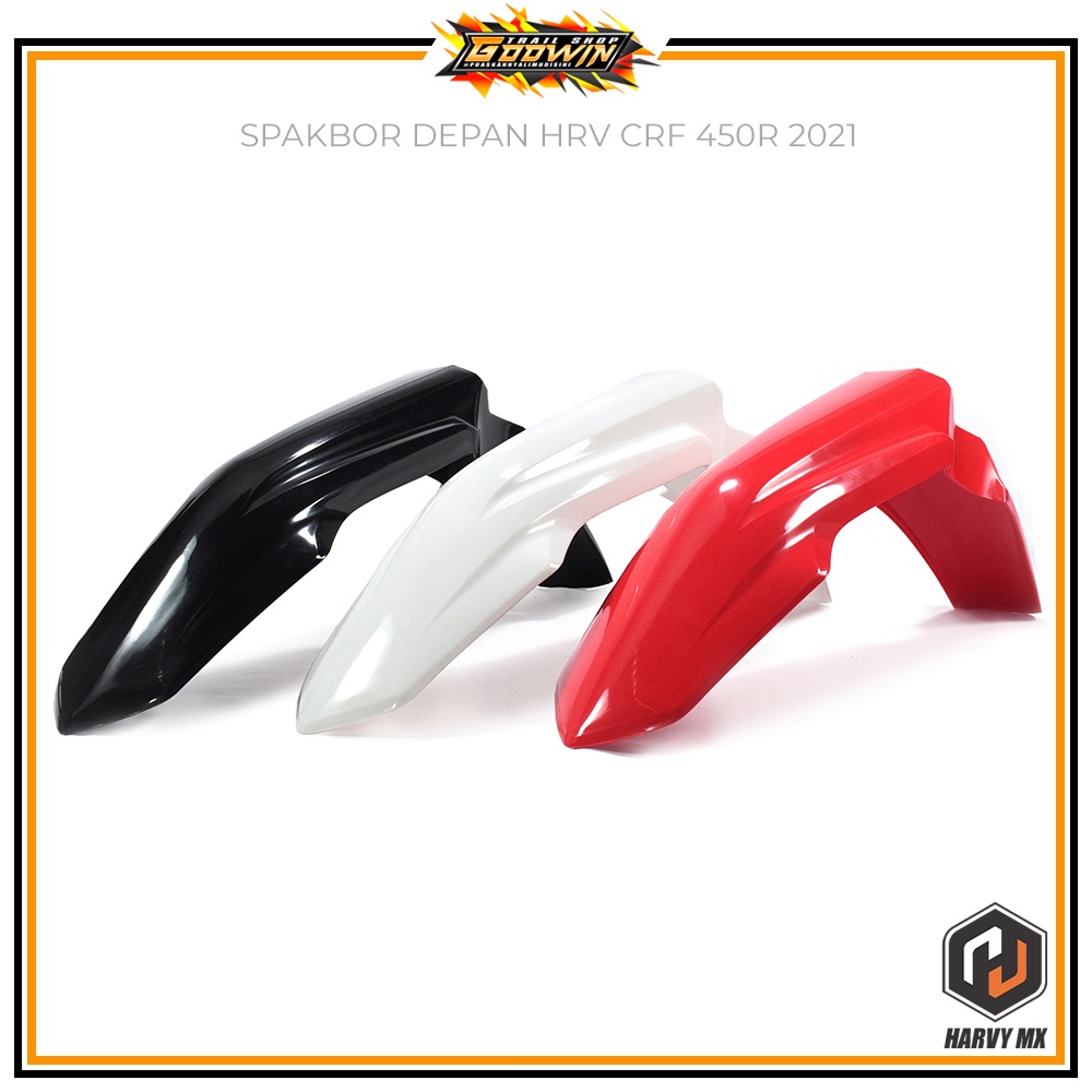 Sparkboard Spakbor Slebor Depan HRV CRF 150L 250 450R 2021 Papan Plat Nomor 450 R PNP CRF 150 L TERBARU