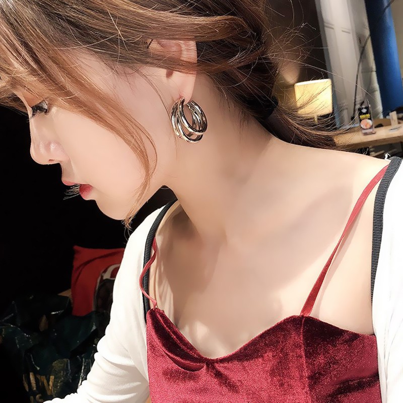 New Design High Quality Fashion Round Earrings For Summer