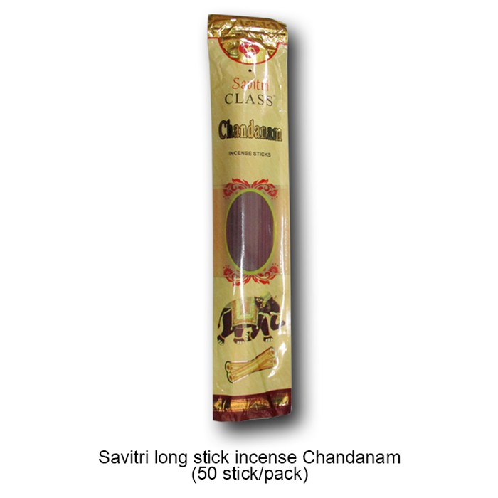 Dupa/Hio India Harum wangi Savitri Long Stick Incense 50 stick/Pack chandan