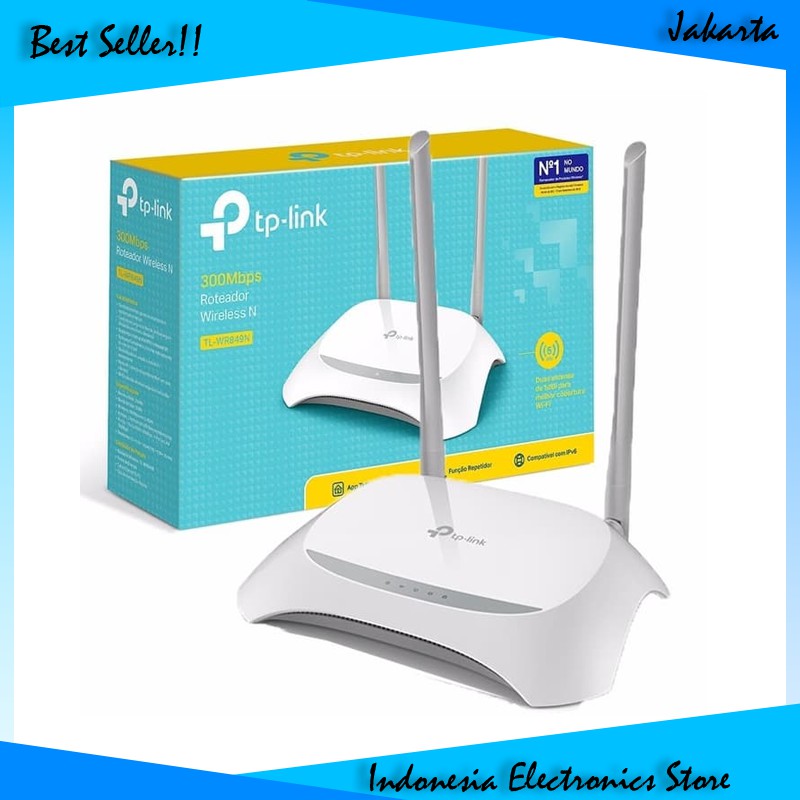 Router Support Modem 4G LTE/3G N300 TP Link TL-MR3420 Wifi Bergaransi IES