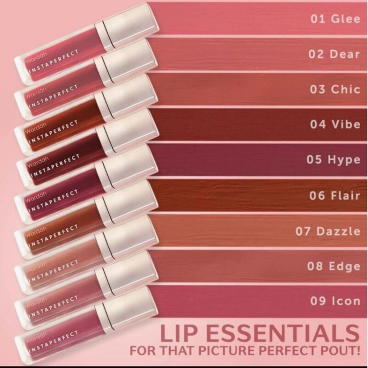 Wardah Instaperfect Lip Cream Matte Paint