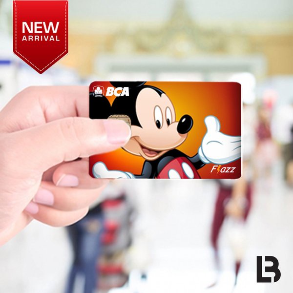 BCA FLAZZ GEN 2 MICKEY MOUSE DISNEY SALDO 0