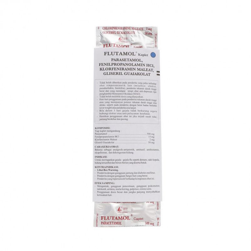 FLUTAMOL TABLET 1 STRIP 10 KAPLET