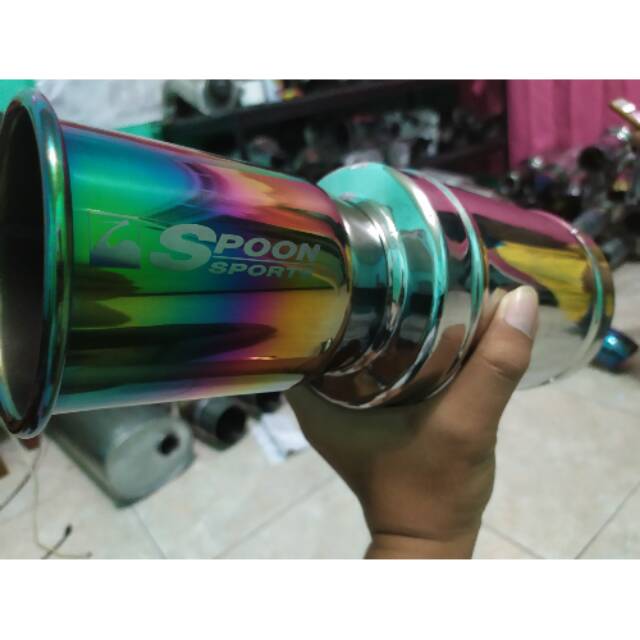 Knalpot mobil spoon sport