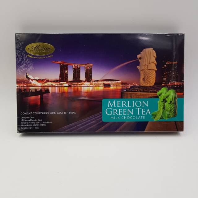 

Allessio Merlion Green Tea milk chocolate 130 gram