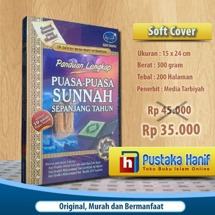 Buku Panduan Lengkap Puasa-Puasa Sunnah Sepanjang Tahun