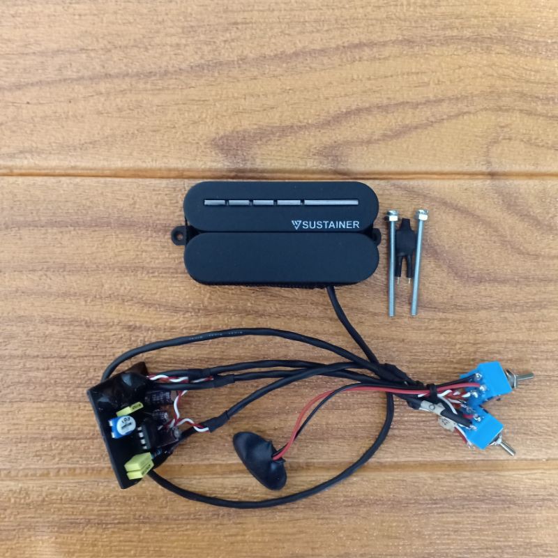 SUSTAINER PICKUP GUITAR HUMBUCKER FERNANDES 3 MODE,NATURAL,MIX,HARMONIC UNTUK SEMUA GITAR LISTRIK, S