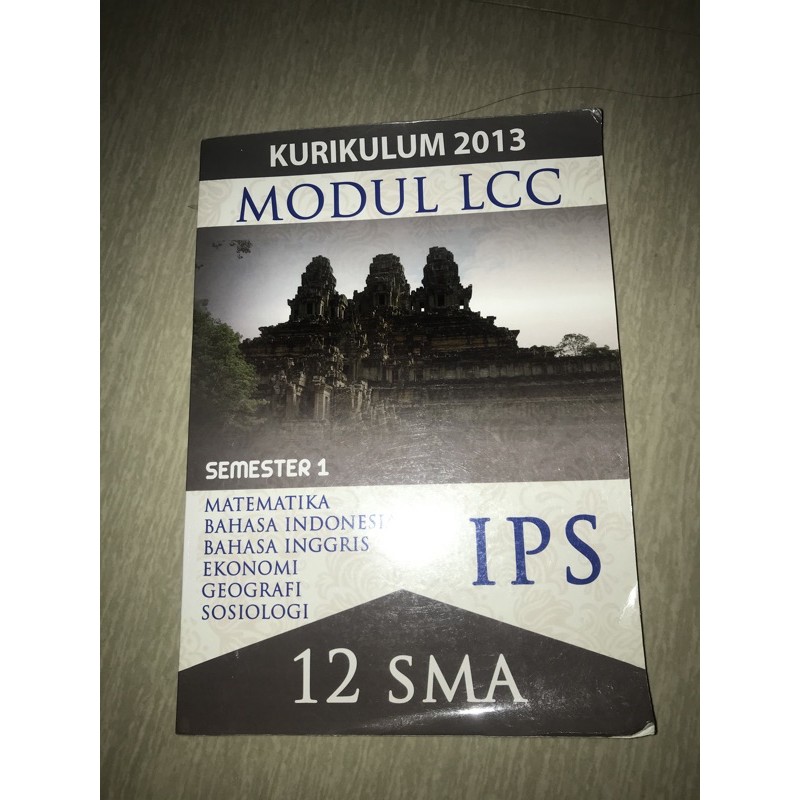 Buku Modul Kelas 12 LCC IPS PRELOVED