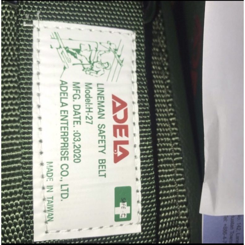Safety Belt Adela Lineman H27 / Body Harness Adella H27 Original