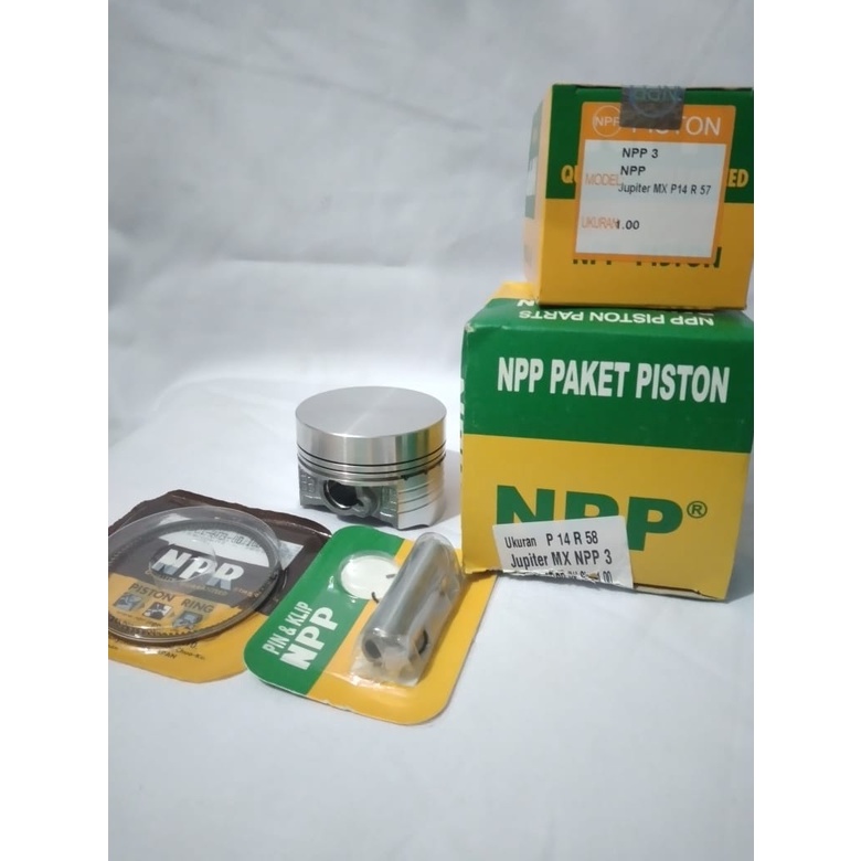 PISTON KIT SEHER KIT DOM MENTAH DIAMETER 57 57,5 58 PEN 14 NPP Original 100%