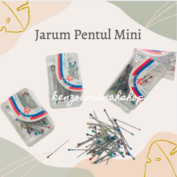 Jarum Pentul Mini/Jarum Pentul Besar/Peniti Jumbo