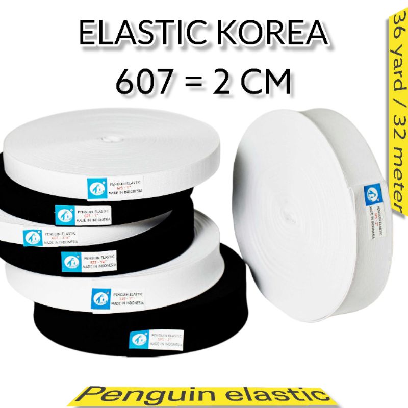 Karet Penguin 607 Ukuran 2cm - Original