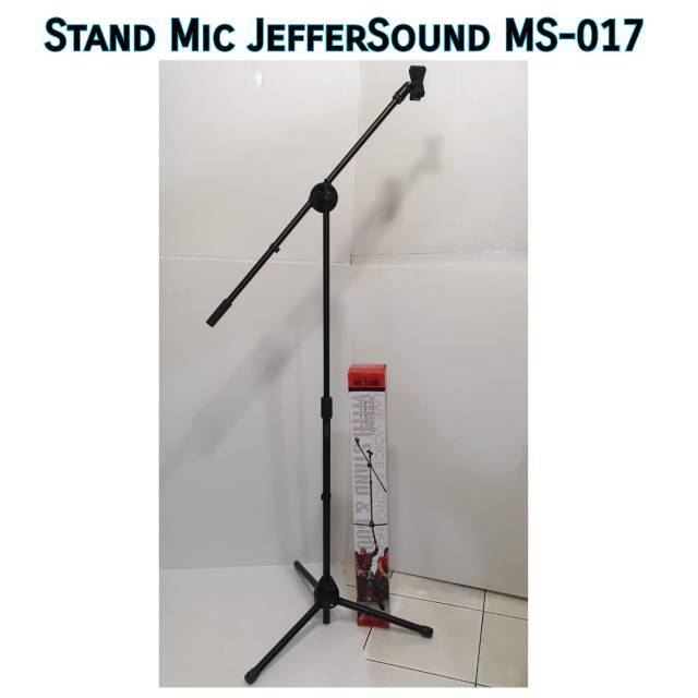 STAND MIC JEFFERSOUND MS-017 Adjustable Microphone Stand