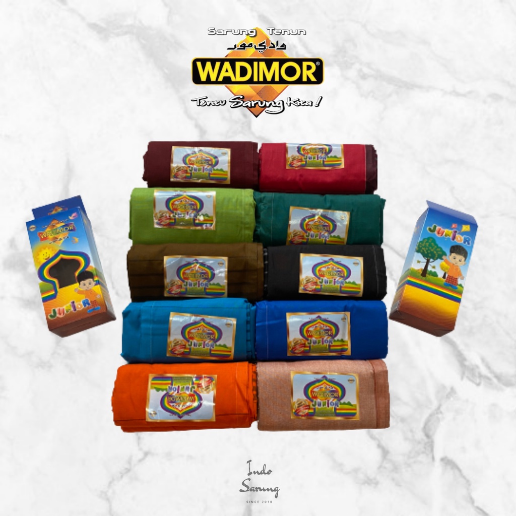 Sarung Anak Laki Laki Instant Anak Motif Kotak Bahan Katun Premium Pinggang Karet Usia 1-10 Tahun Mo
