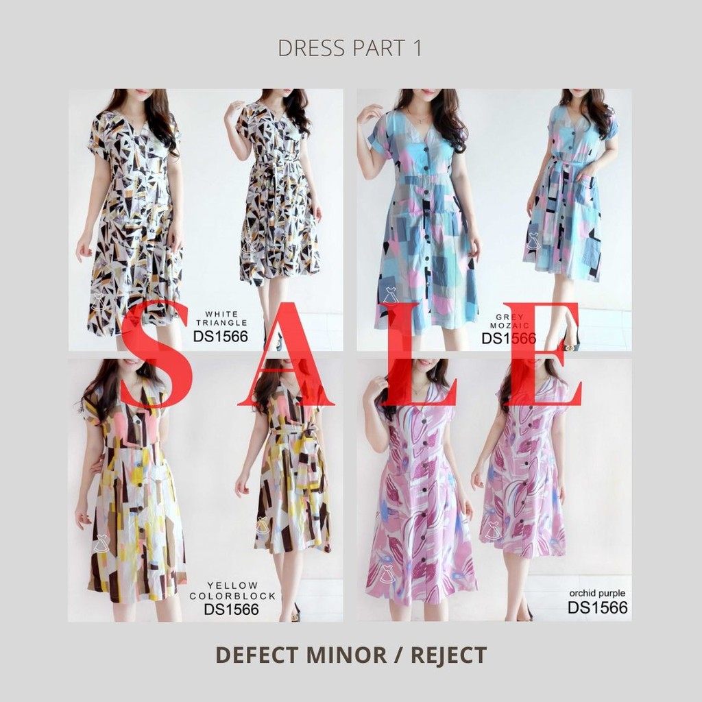 SALE DRESS - DEFECT KATEGORI DRESS PART 1