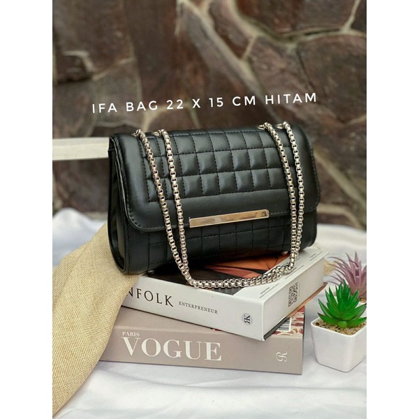 PREMIUM Ifa Bag | Tas BEST seller | Tas Wanita |×Tas SELEMPANG Wanita |×Tas Tali Rantai | Tas Kekini