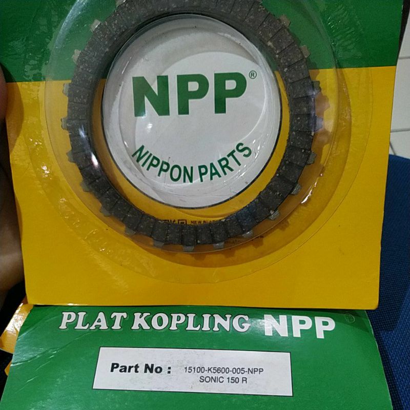 plat kampas kopling NPP sonic 150 R, CB 150 R new LED, CBR 150 R new LED, supra GTR 150 pnp blade new