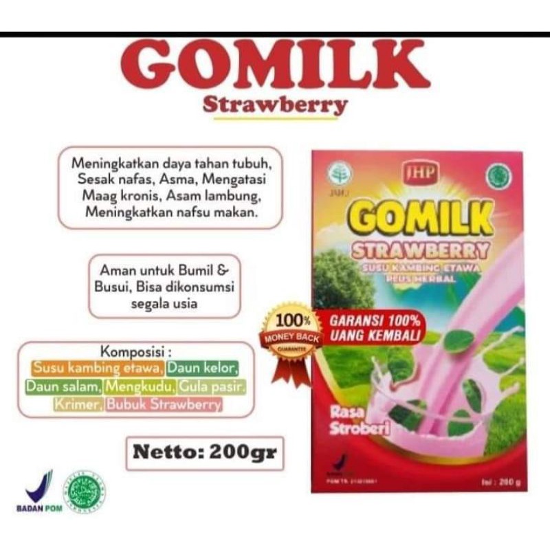 

Susu GO MILK - Susu Kambing Etawa plus Herbal