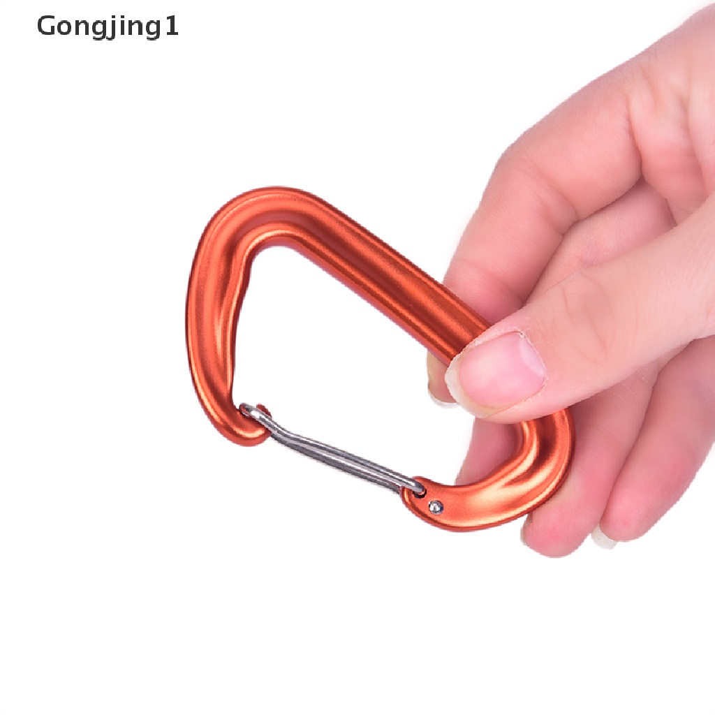 Gongjing1 7075 Carabiner 12KN Bahan Aluminum Untuk Panjat Tebing Hammock Balance