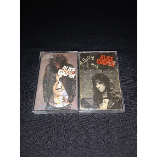 Kaset pita Alice Cooper (sepaket murah)