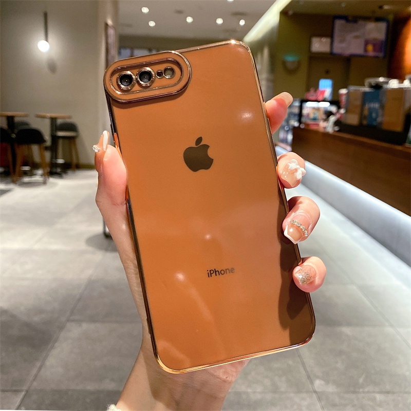 Tas Bahu / Selempang Bahan Kulit Pu Untuk WanitaCase Pelindung Lensa Aneka Warna Untuk Apple iPhone 11 Pro MAX 7 Plus 8 Plus X XS MAX XR