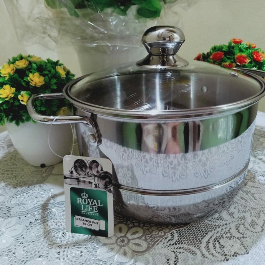 Jual Panci Steamer Royal Life Cm Shopee Indonesia