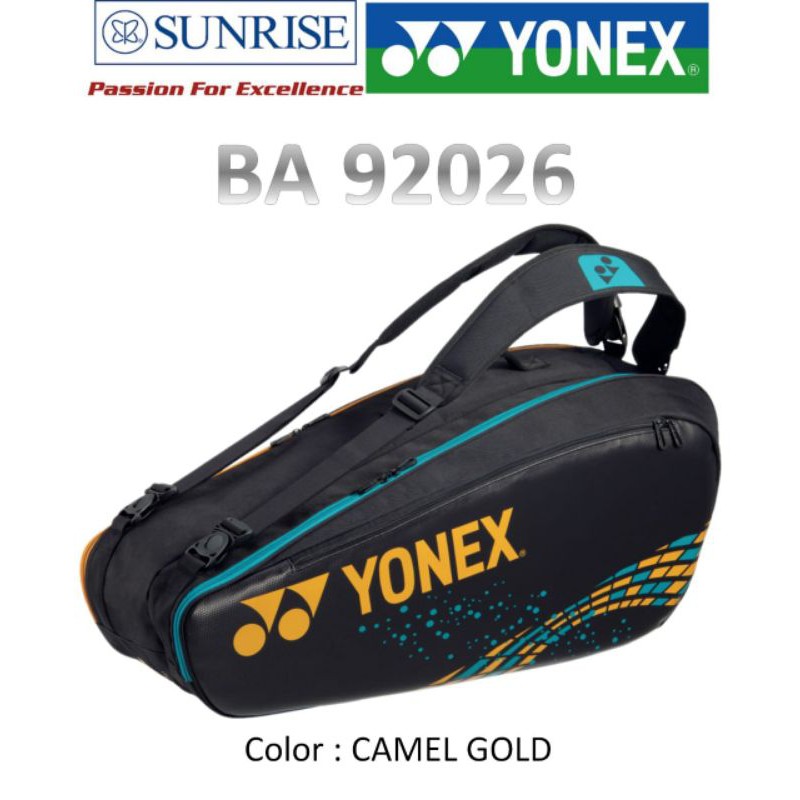 TAS BADMINTON YONEX BA 92026 CAMEL GOLD