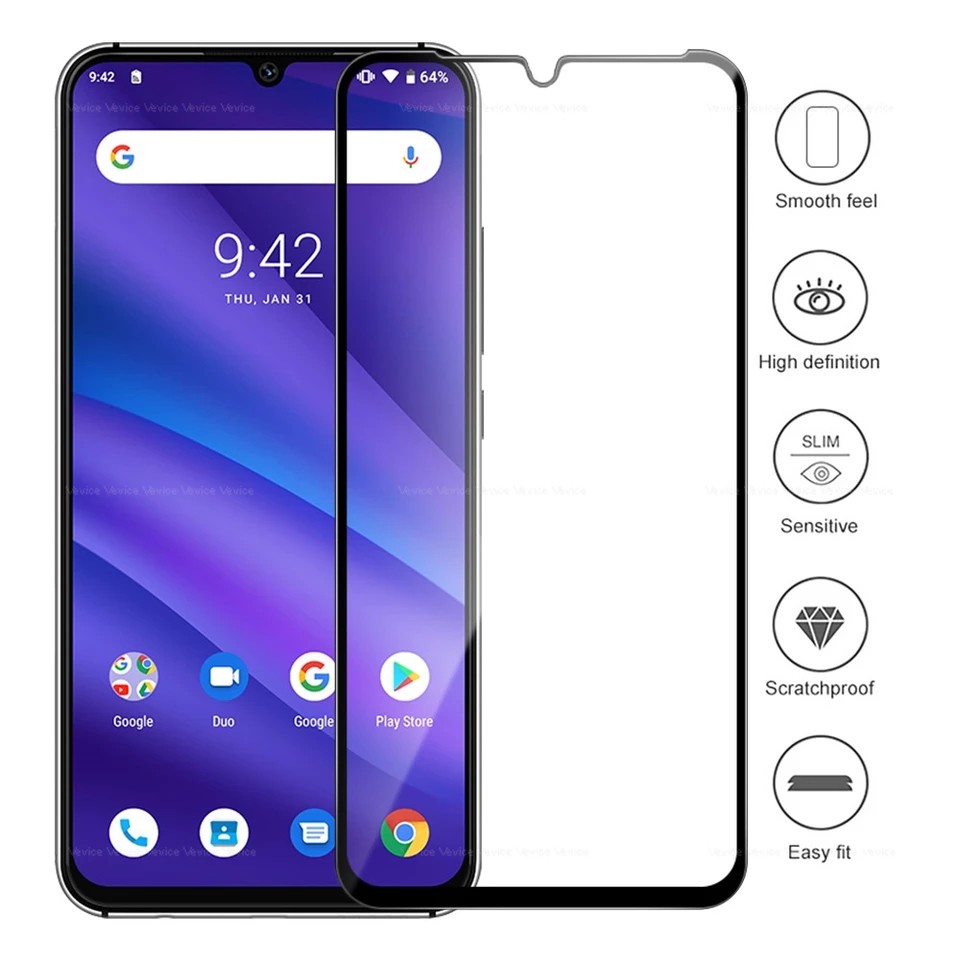 PROMO Tempered Glass Realme 5 Pro, Realme 5, Realme 5i, Realme 5s Full Cover Black Anti Gores Kaca