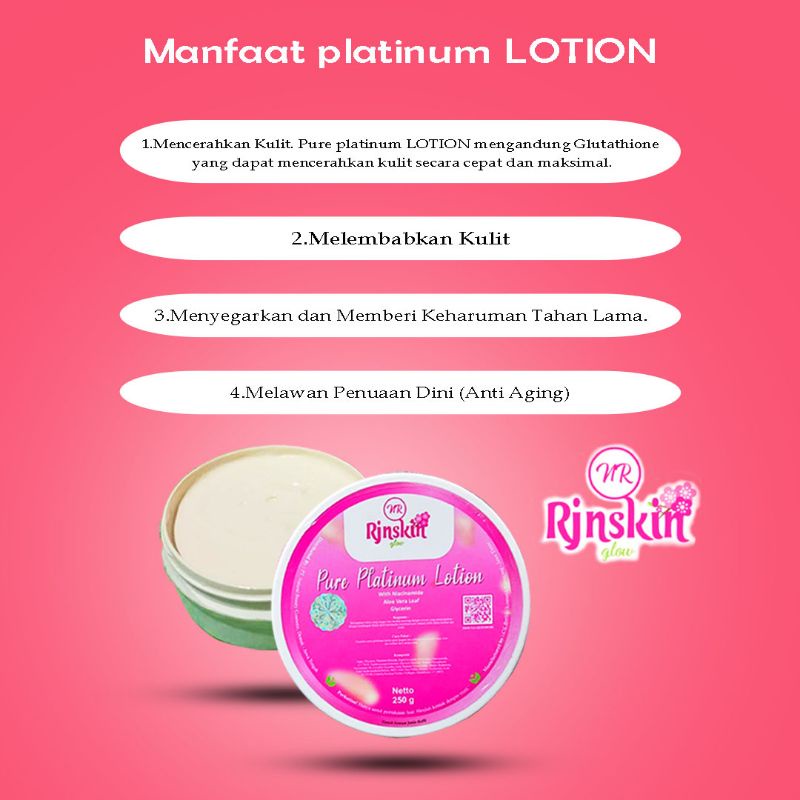 PEMUTIH BADAN LOTION PEMUTIH BPOM NRGLOW RJNSKIN PUTIH CEPAT