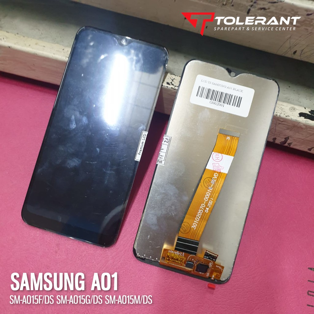 LCD Samsung A01 SM-A015F/DS SM-A015G/DS SM-A015M/DS Fullset Touchscreen Layar Sentuh TC