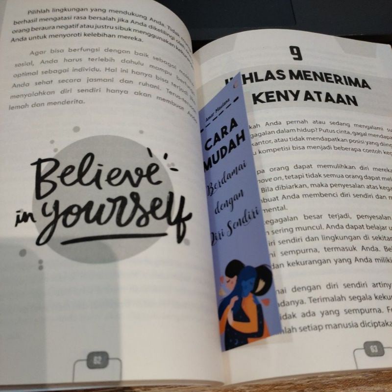 BUKU MOTIVASI : Cara Mudah Berdamai dengan Diri Sendiri / Buku Inspirasi : Buku Motivasi dan Inspirasi : Buku Self Love-4
