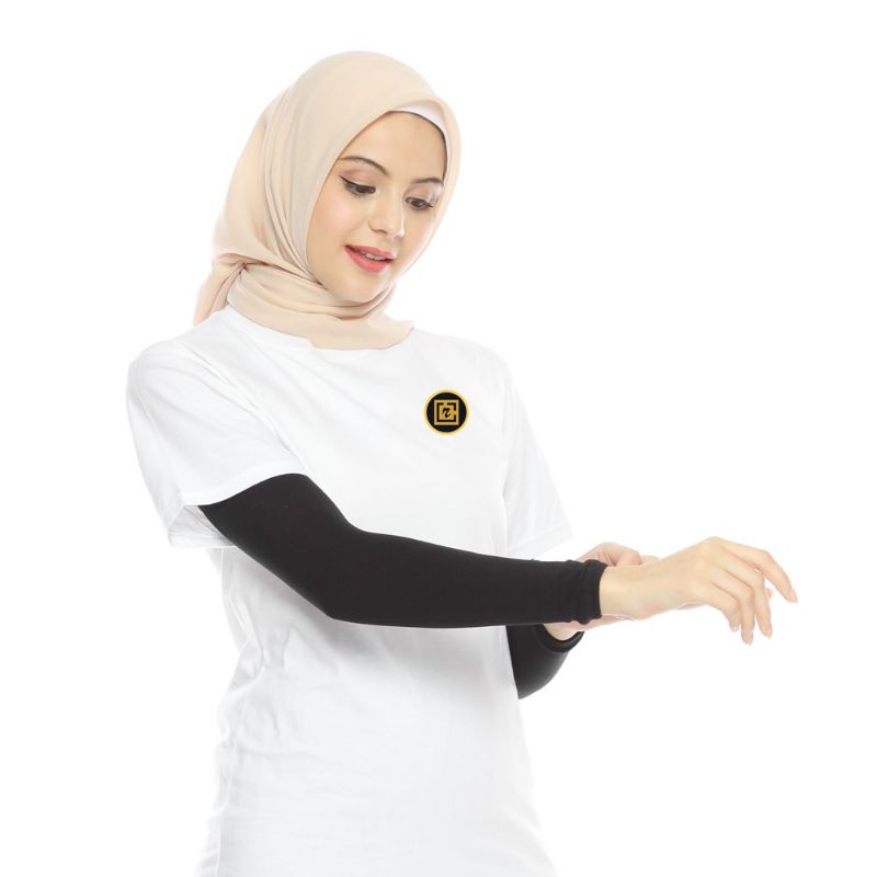 MENSET TANGAN HANDSOCK POLOS DEKER JERSEY SPANDEX LEMBUT PRIA WANITA SYAR'I JEMPOL / TANPA JEMPOL