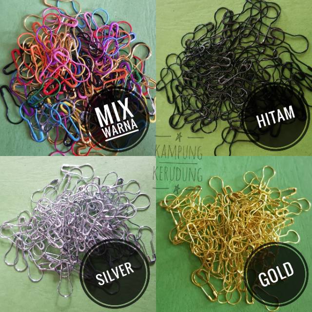 Aneka Jarum Pentul Peniti Pins Hijab Premium