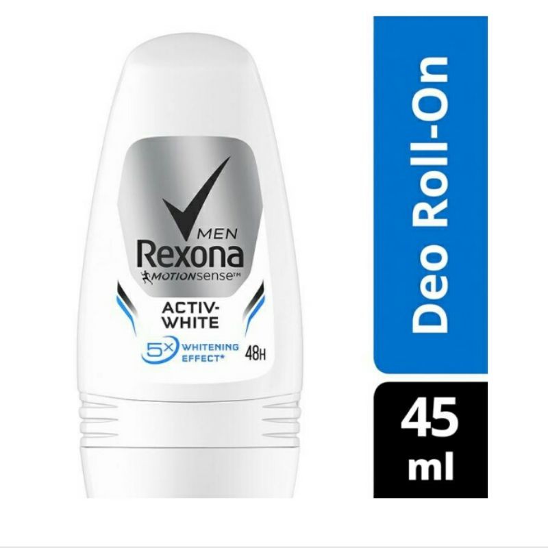 Rexona Men Activ-White 5x Whitening Effect Deodorant [45 mL]