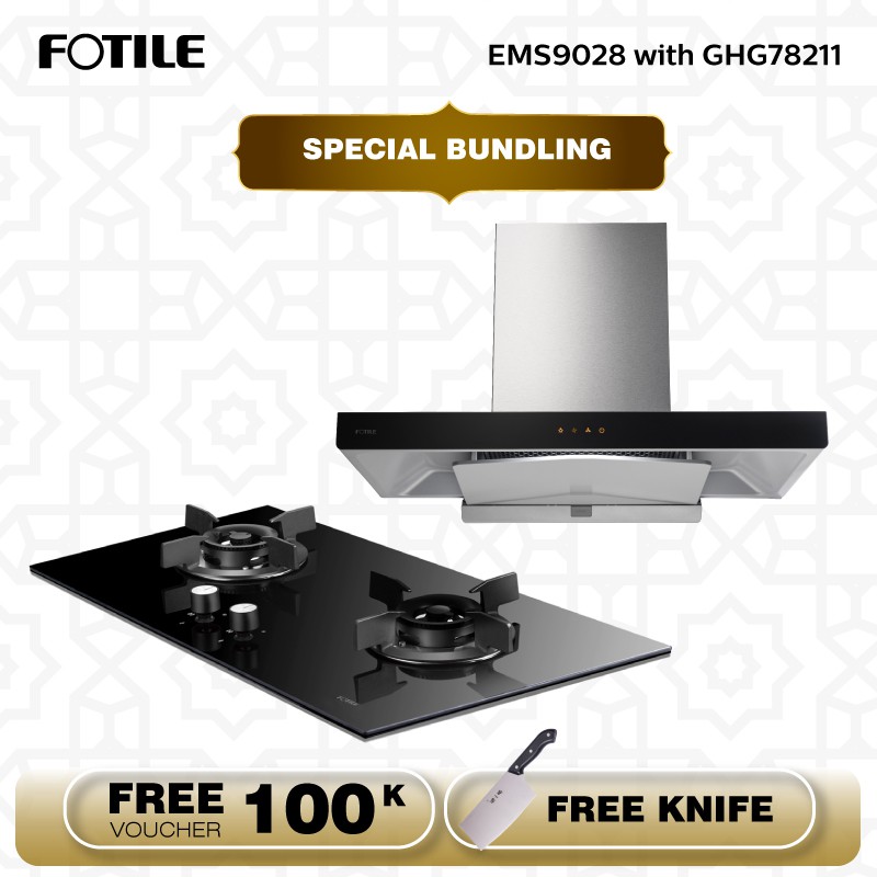 BEST VALUE BUNDLING FOTILE Range Hood (Penghisap Asap ...