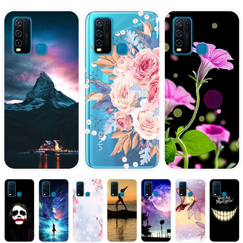 Vivo Y30i Case Silicon Tpu Soft Case Vivo Y30i Vivoy30i Back Cover Phone Casing Shopee Indonesia