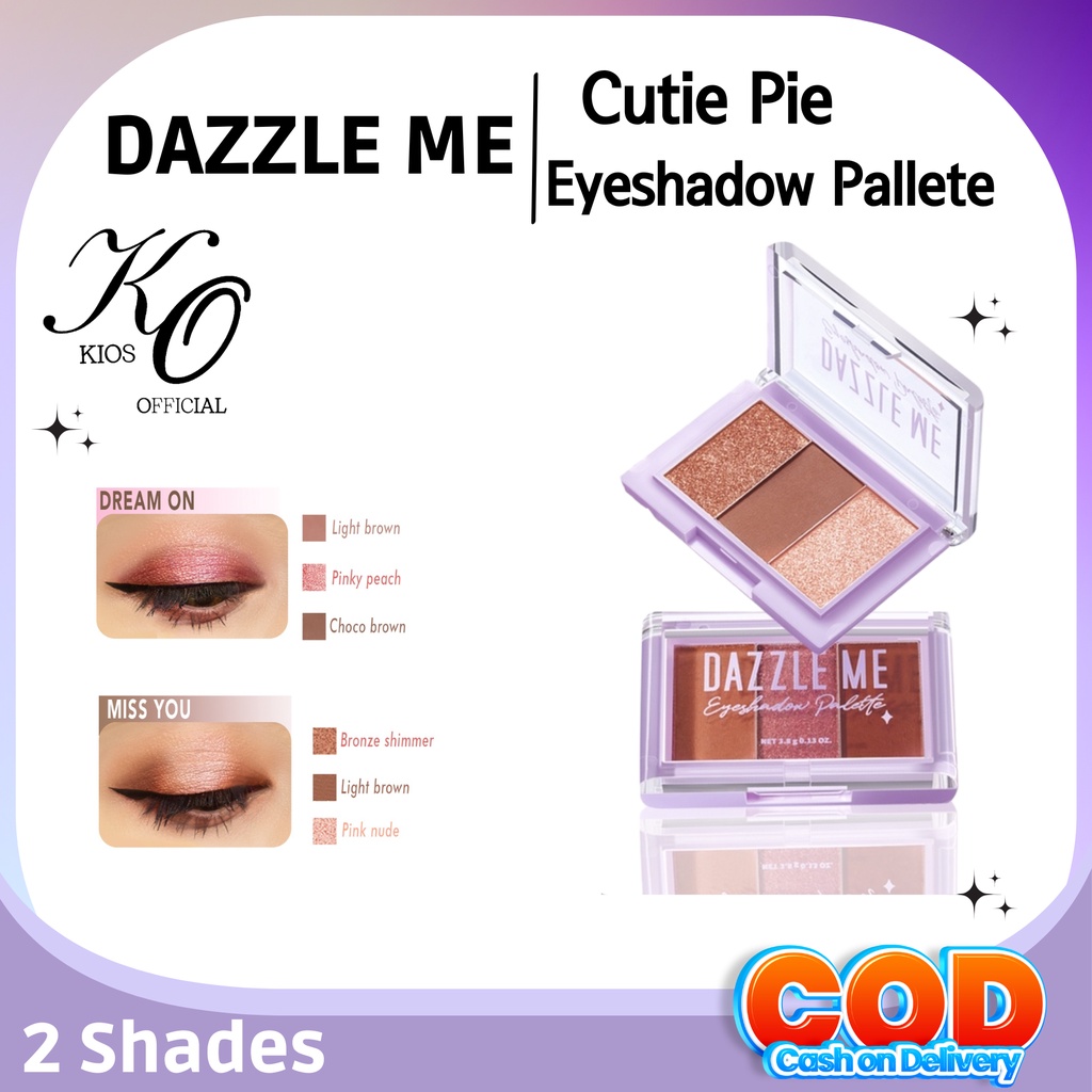 Dazzle Me Cutie Pie Eyeshadow | Long Lasting High Pigmented Eyeshadow Pallete