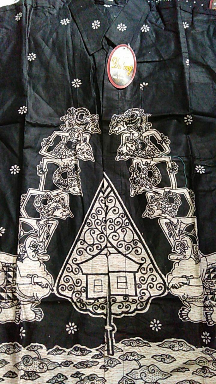 Bswart Batik Hrb026 Kenongo Hem Pendek Anjani Biru Pekalongan M L Xl Batik Pria Murah Modern Grosir