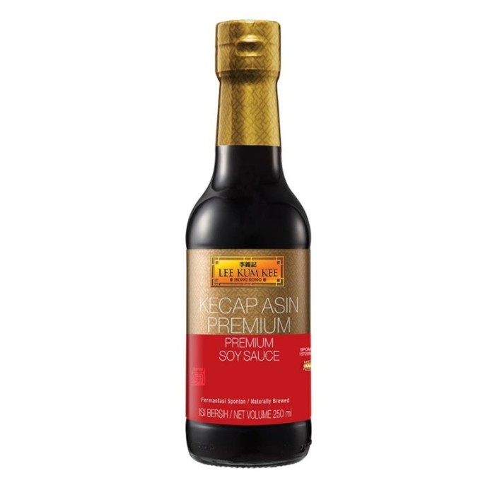 LEE KUM KEE SOY SAUCE PREMIUM 250 ML KECAP ASIN PREMIUM HALAL ENAK