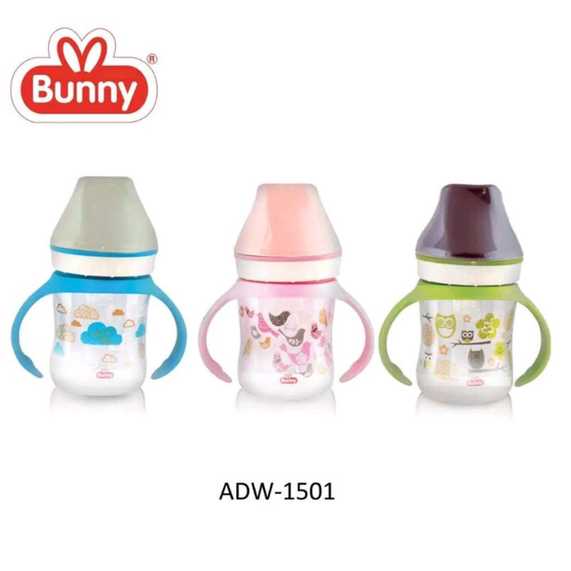 Lustybunny ADW1501 (125ml) ADW3002 (250ml) Botol Susu Wide Neck With Handle