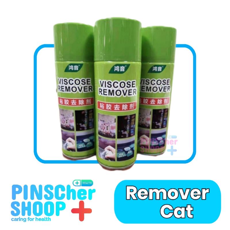 Viscose Penghilang Sticker Penghapus Cat Sticker Remover Spray Perawatan Mobil Bening