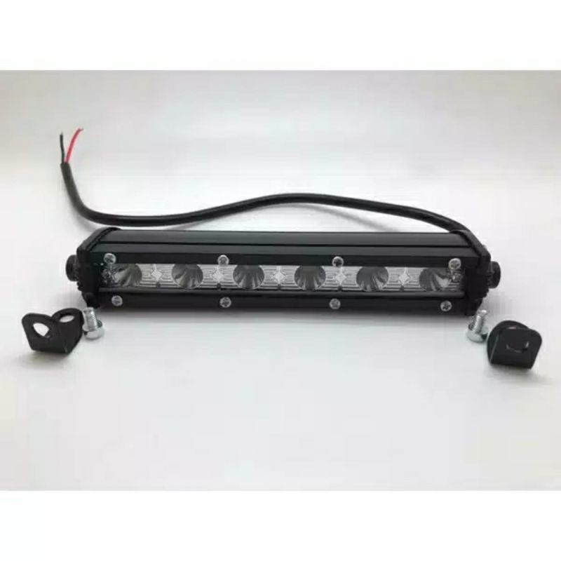 LAMPU TEMBAK SOROT CWL 6 DAN 3 MATA HJG LURUS SLIM GRADE B LED BAR OFFROAD