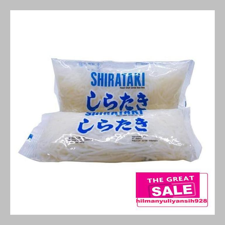 

Ch5Hil1 Khusus Gojek Mie Shirataki Biru - Wet Shirataki Blue Noodle 200G Hilchq1