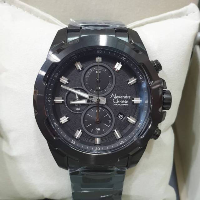Jam tangan pria ALEXANDER CHRISTIE ORI TYPE 6523MC