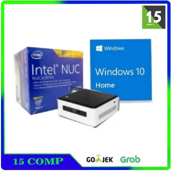 Komputer Mini PC KIT Intel NUC NUC5I3RYH Include Win 10 Home