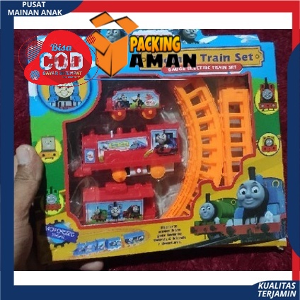 MAINAN ANAK REL KERETA API ELEKTRIK  TH0MS &amp; FRIEND TERMURAH TRAIN PLAY SET