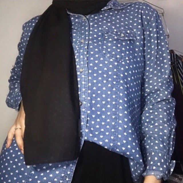 PRELOVED KEMEJA WANITA/denim nevada