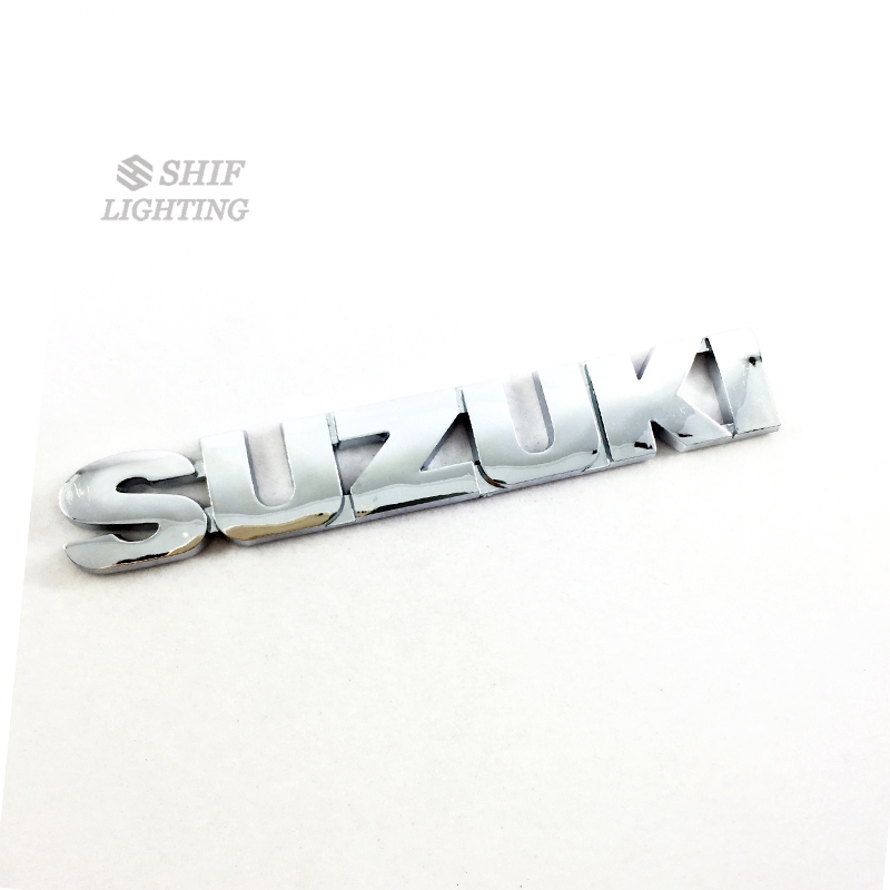 1pc Stiker Emblem Logo Suzuki Bahan Abs Untuk Bagasi Belakang Mobil Suzuki